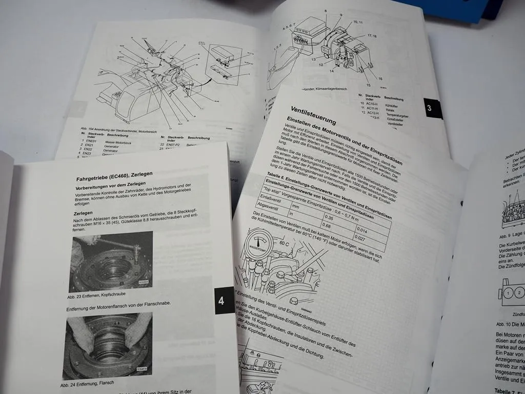 Volvo EC360 EC460 Hydraulik Bagger Werkstatthandbuch Reparaturanleitung 2000
