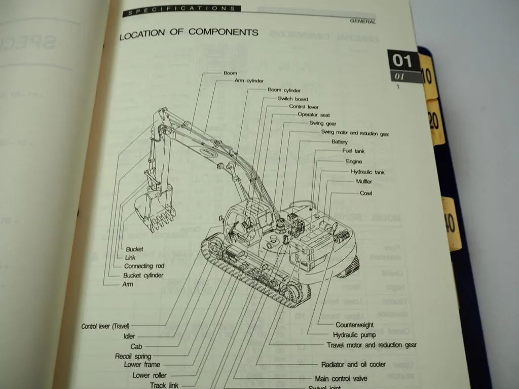 Volvo Samsung SE210 SE235 SE240-3 Hydraulic Excavator Shop Service Repair Manual