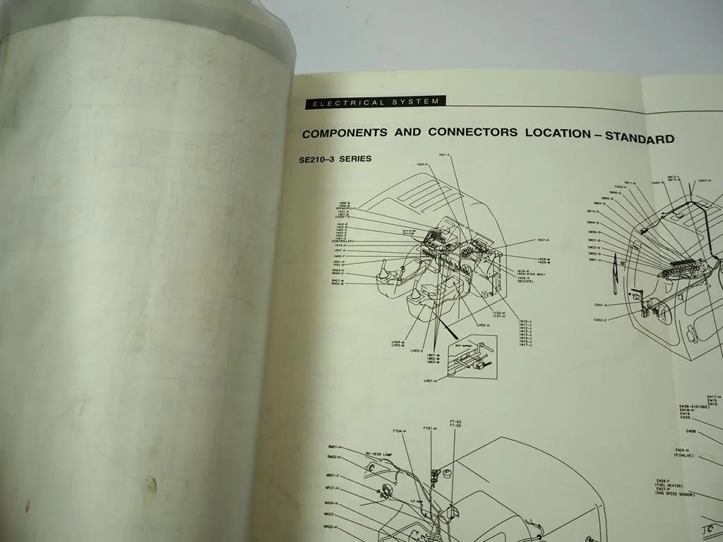 Volvo Samsung SE210 SE235 SE240-3 Hydraulic Excavator Shop Service Repair Manual