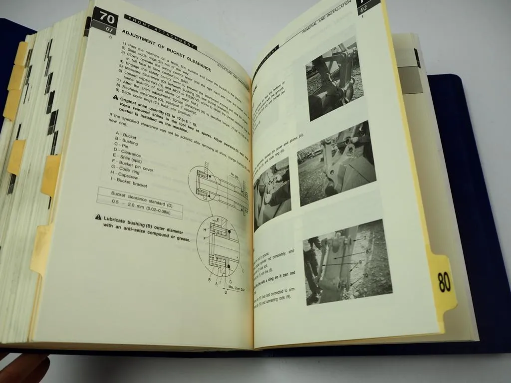 Volvo Samsung SE210 SE235 SE240-3 Hydraulic Excavator Shop Service Repair Manual