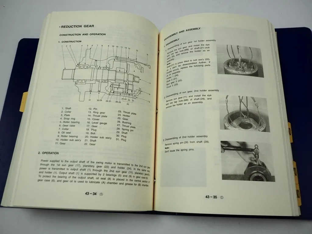 Volvo Samsung SE350 LC-2 Hydraulic Excavator Shop Service Repair Manual 1998