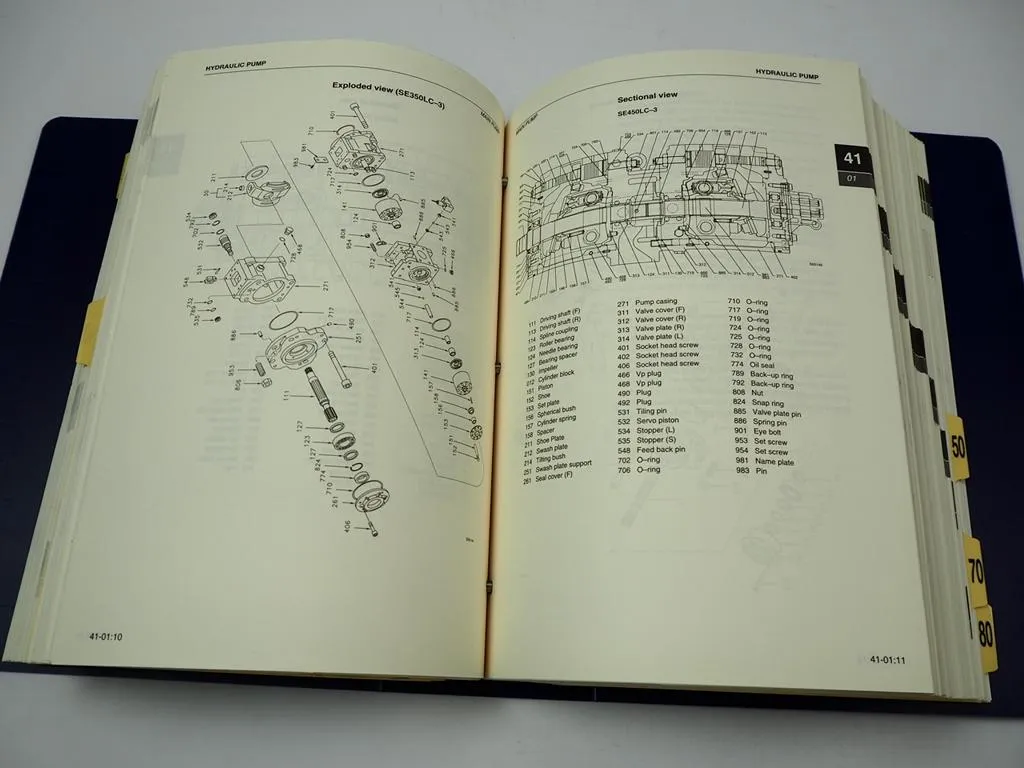 Volvo Samsung SE350 SE450 LC-3 Hydraulic Excavator Shop Service Repair Manual
