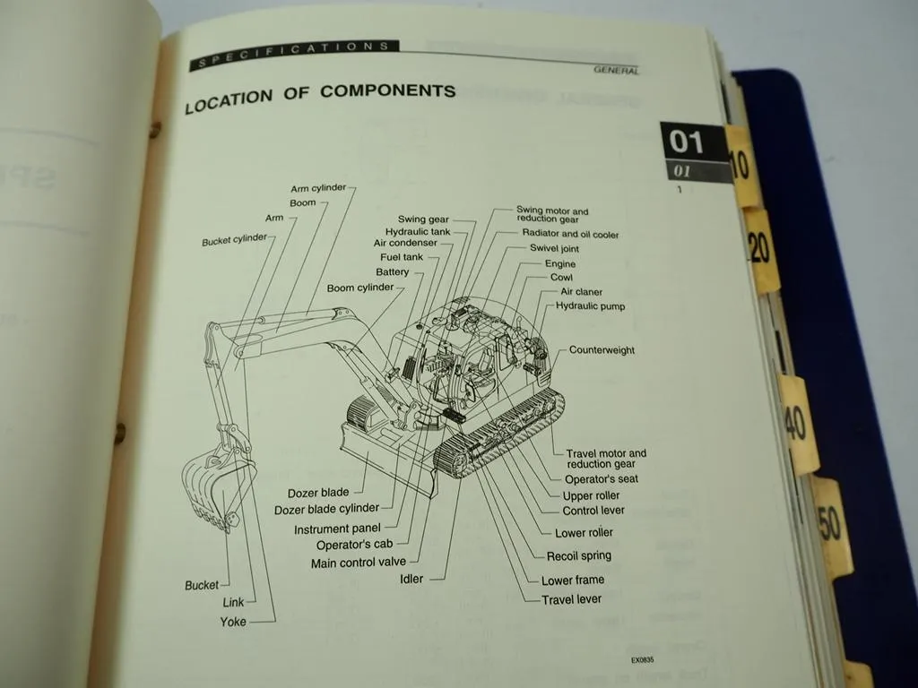 Volvo Samsung SE50-3 Hydraulic Excavator Shop Service Repair Manual 1998