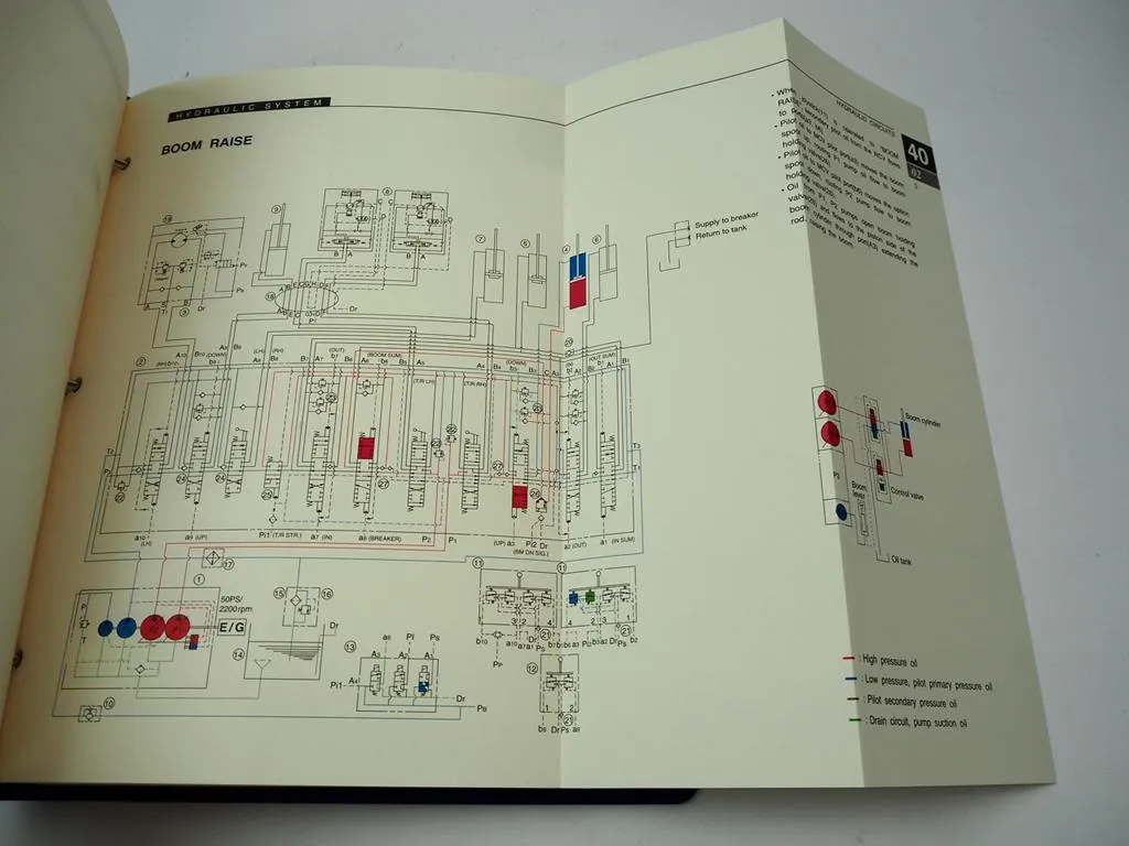 Volvo Samsung SE50-3 Hydraulic Excavator Shop Service Repair Manual 1998