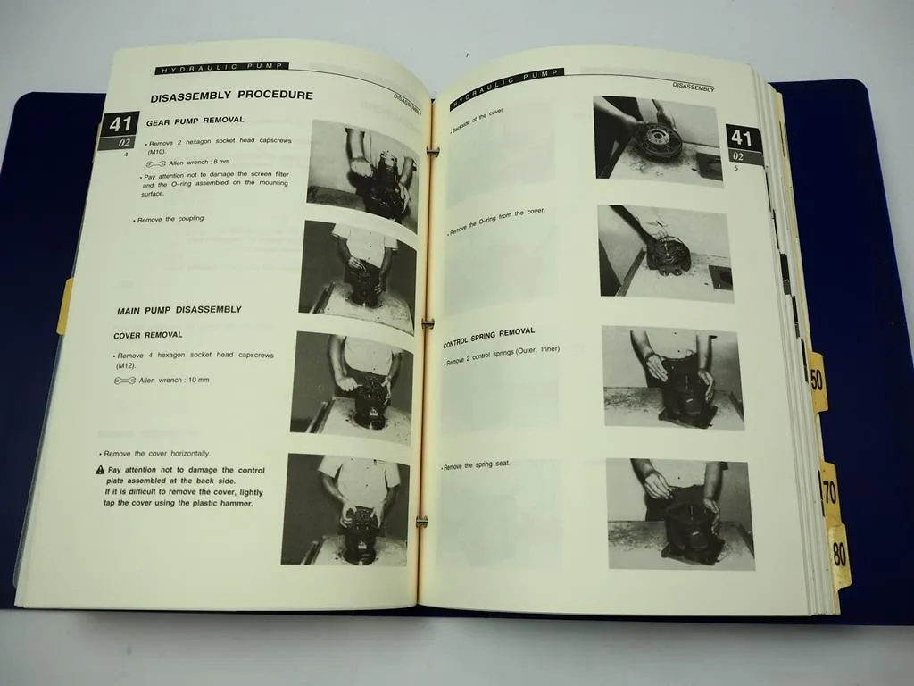 Volvo Samsung SE50-3 Hydraulic Excavator Shop Service Repair Manual 1998