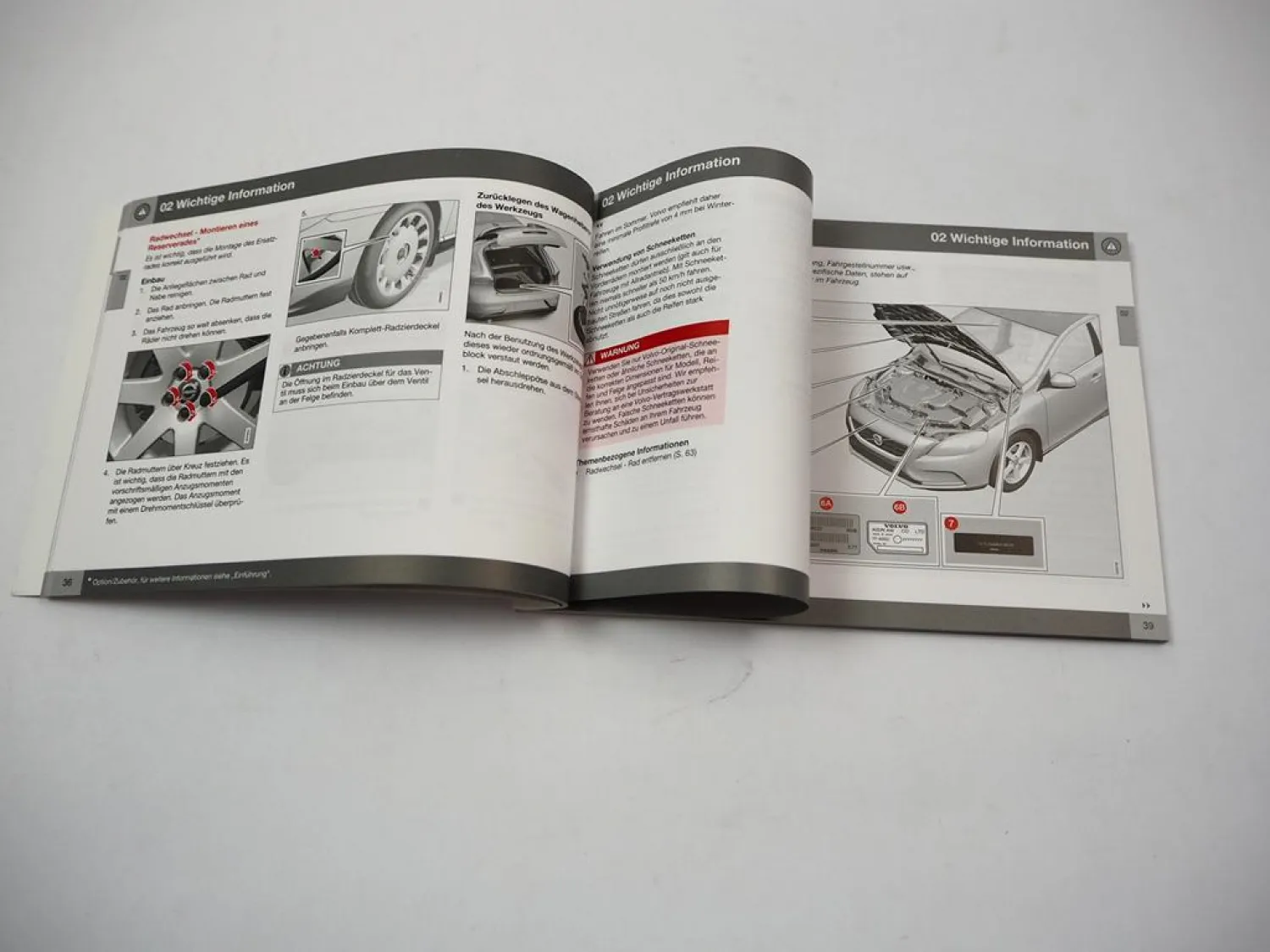 Volvo V40 2015 Betriebsanleitung Bedienung Handbuch Bordbuch Deutsch 2014