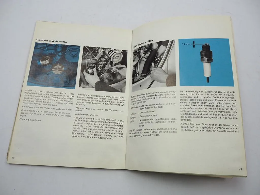 VW 1200 Käfer Limousine Cabriolet Export Modell Betriebsanleitung Bedienung 1964