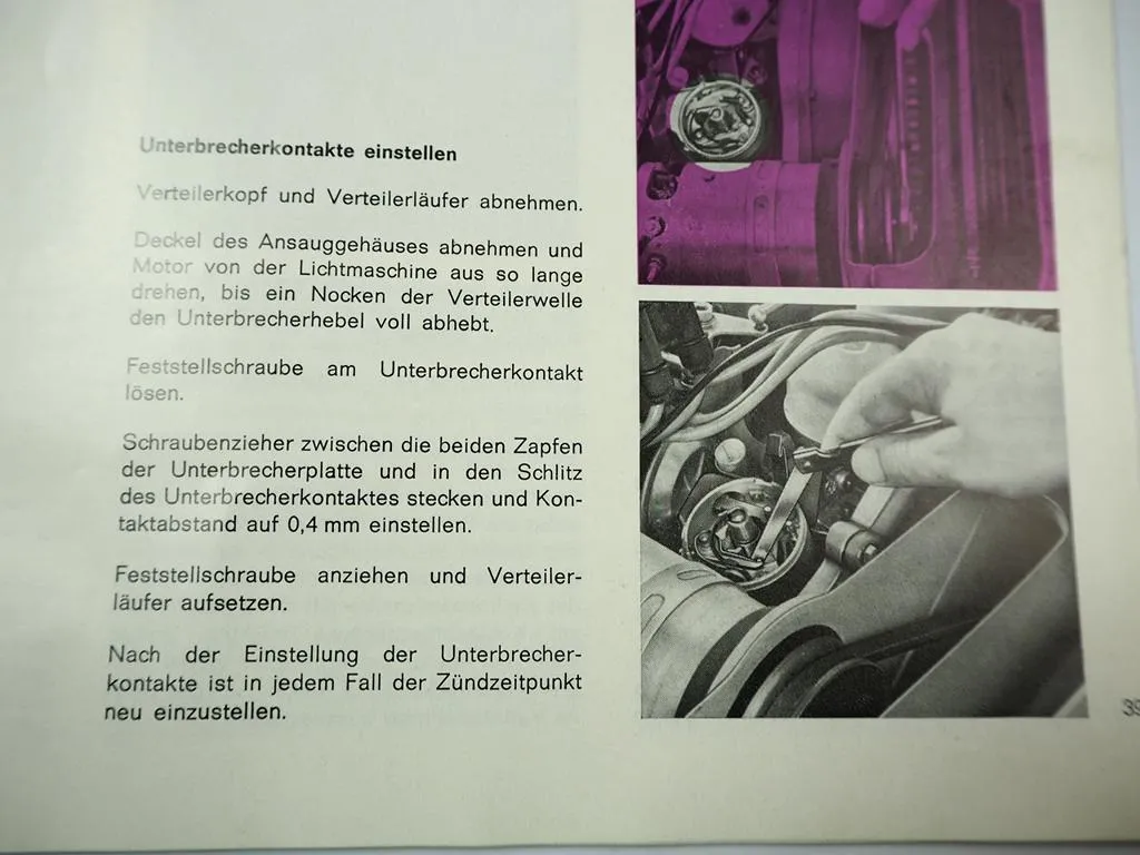 VW 1500S Typ 3 Betriebsanleitung Bedienungsanleitung 1964