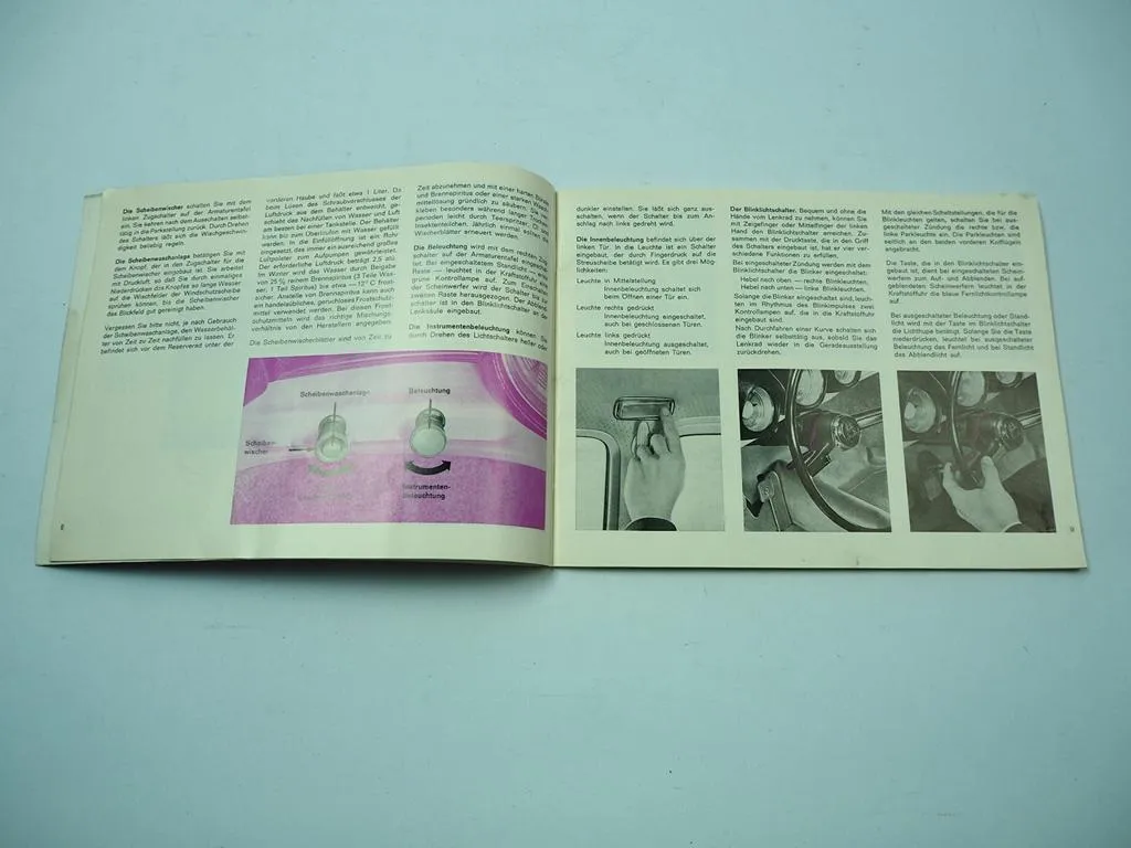 VW 1500S Typ 3 Betriebsanleitung Bedienungsanleitung 1964