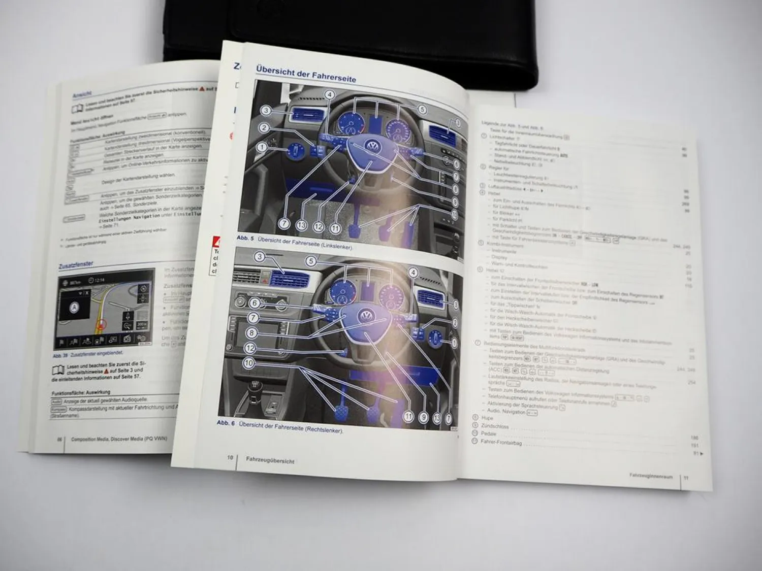 VW Caddy 4 SA Facelift Betriebsanleitung & Infotainment 2015 Bordmappe Deutsch