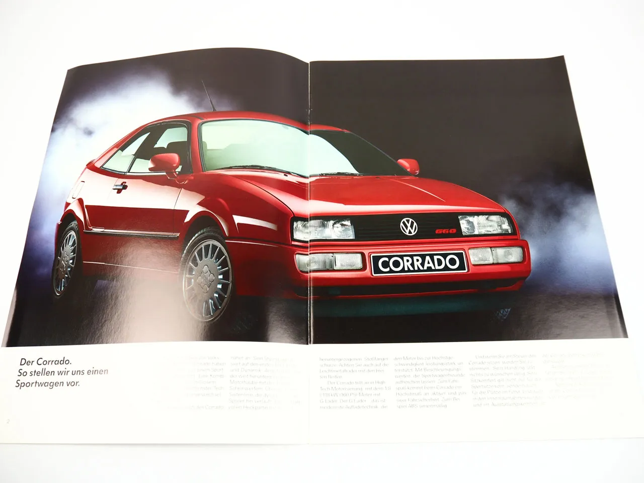 VW Corrado 53i G60 Prospekt 1990
