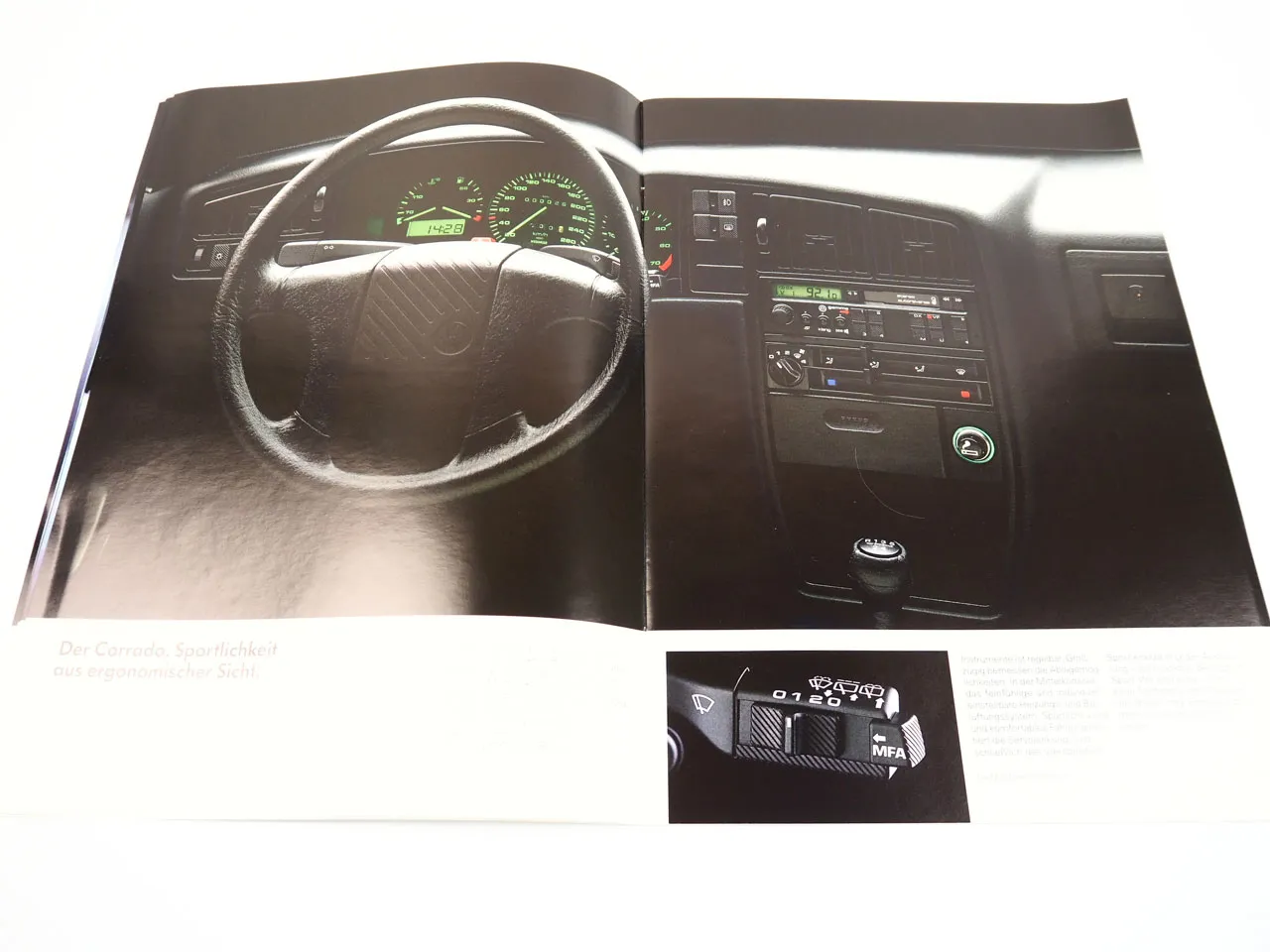 VW Corrado 53i G60 Prospekt 1990