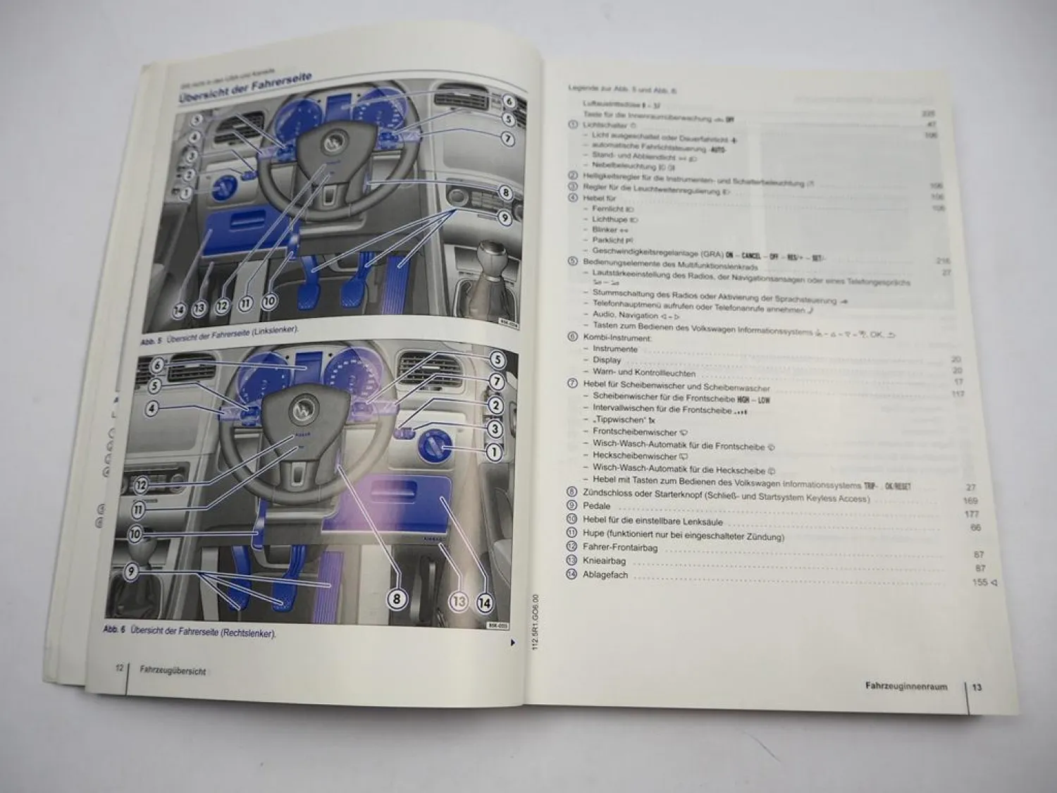 VW Golf 6 Typ 1K Betriebsanleitung 11/2010 Bedienungsanleitung Bordbuch