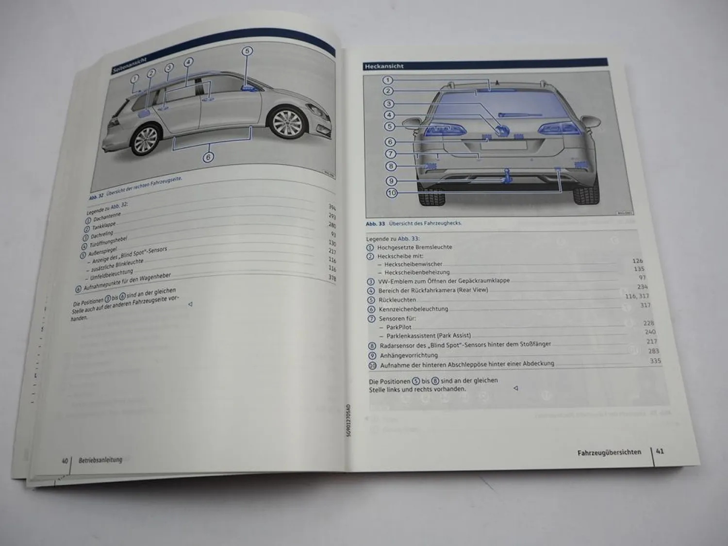 VW Golf 7 Variant GTD R Alltrack 5G Betriebsanleitung 11/2016 Bedienung Bordbuch