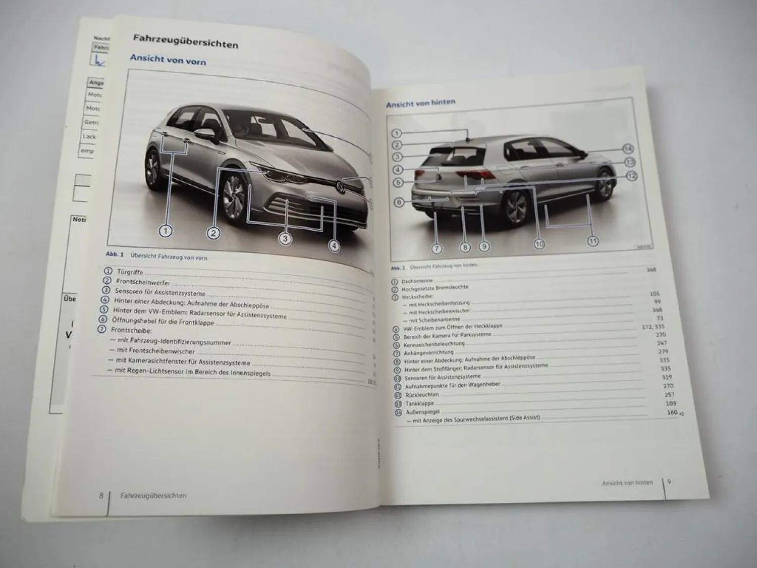 VW Golf 8 GTI GTD R 5H Betriebsanleitung Bedienungsanleitung Bordbuch 6/ 2021