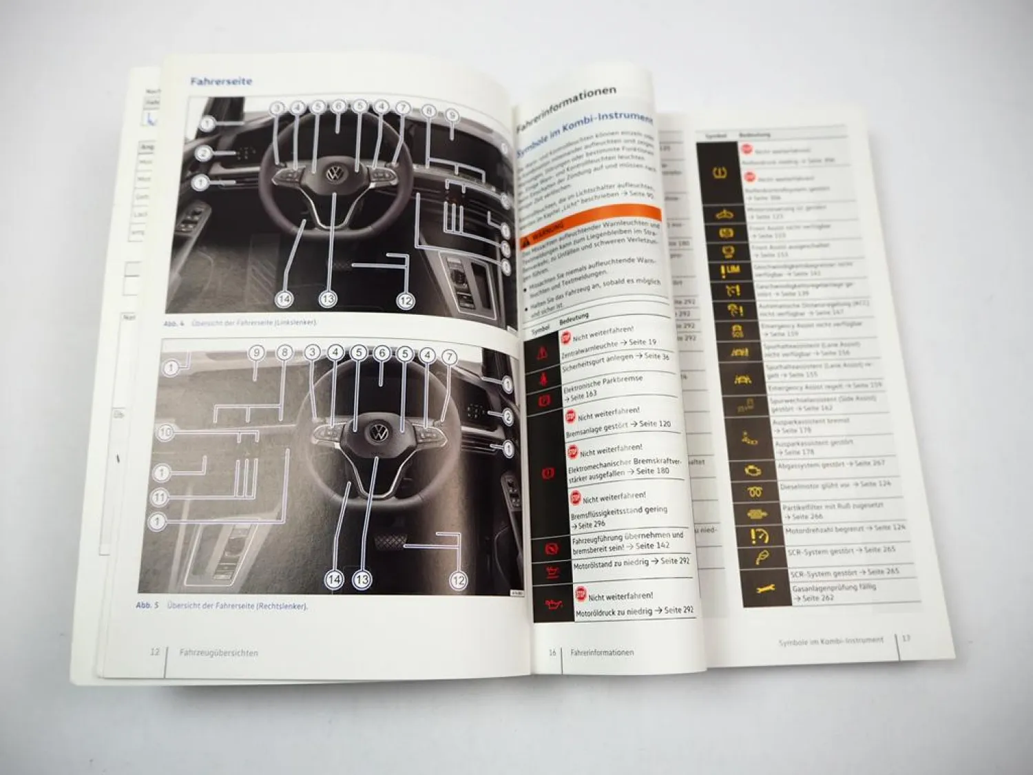 VW Golf 8 GTI GTD R 5H Betriebsanleitung Bedienungsanleitung Bordbuch 6/ 2021