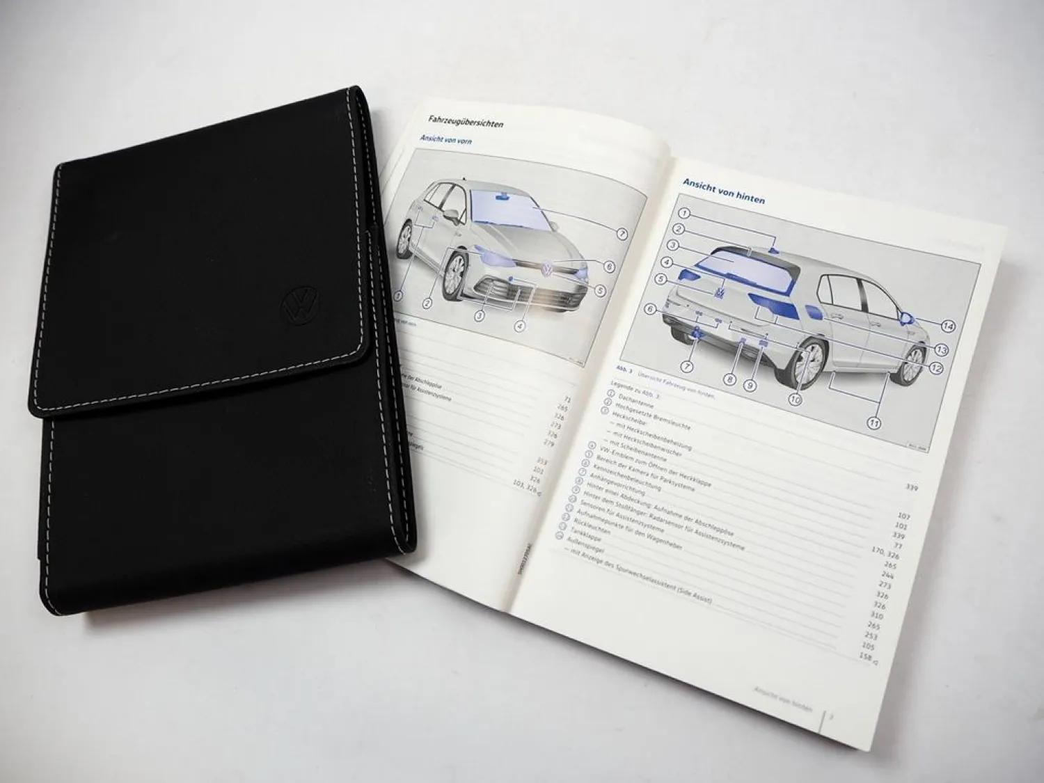 VW Golf 8 GTI GTD R eTSI 5H CD Betriebsanleitung 7/ 2020 Bedienung Bordmappe