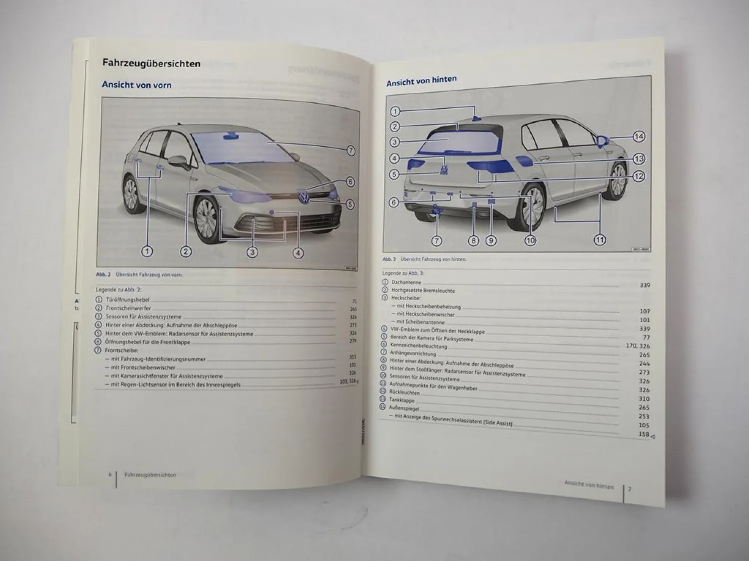 VW Golf 8 Typ CD GTI GTD R eTSI Betriebsanleitung 7/2020 Deutsch