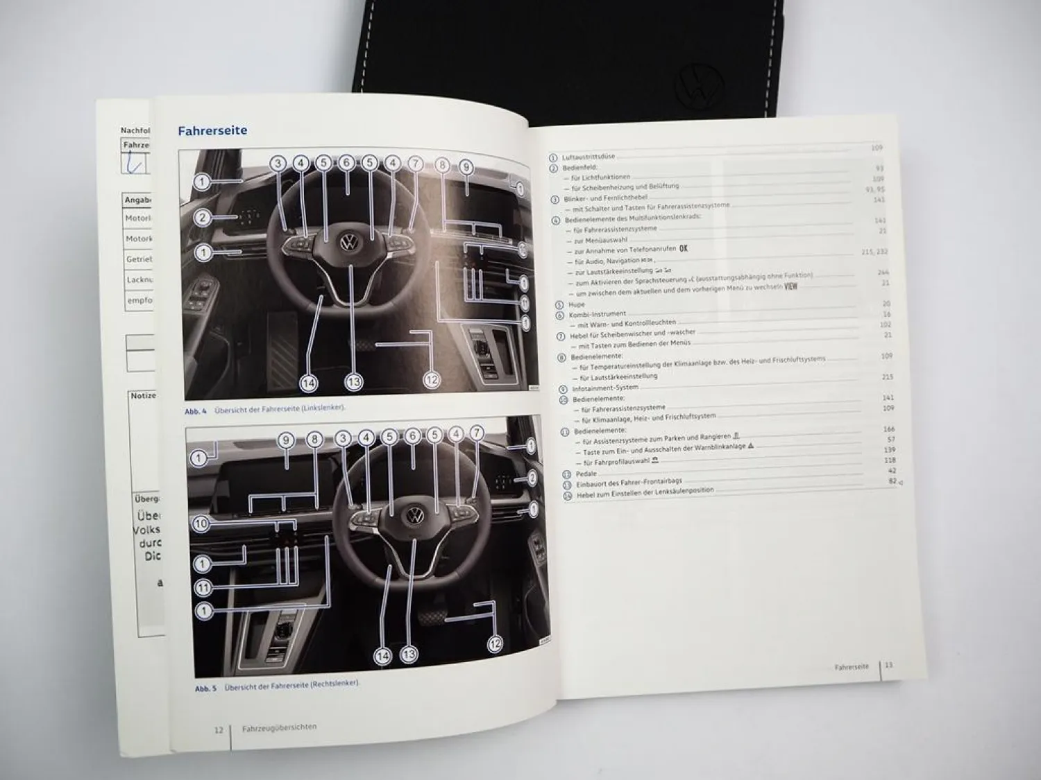 VW Golf 8 Variant R Alltrack 5H Betriebsanleitung Bedienung Bordmappe 6/2021