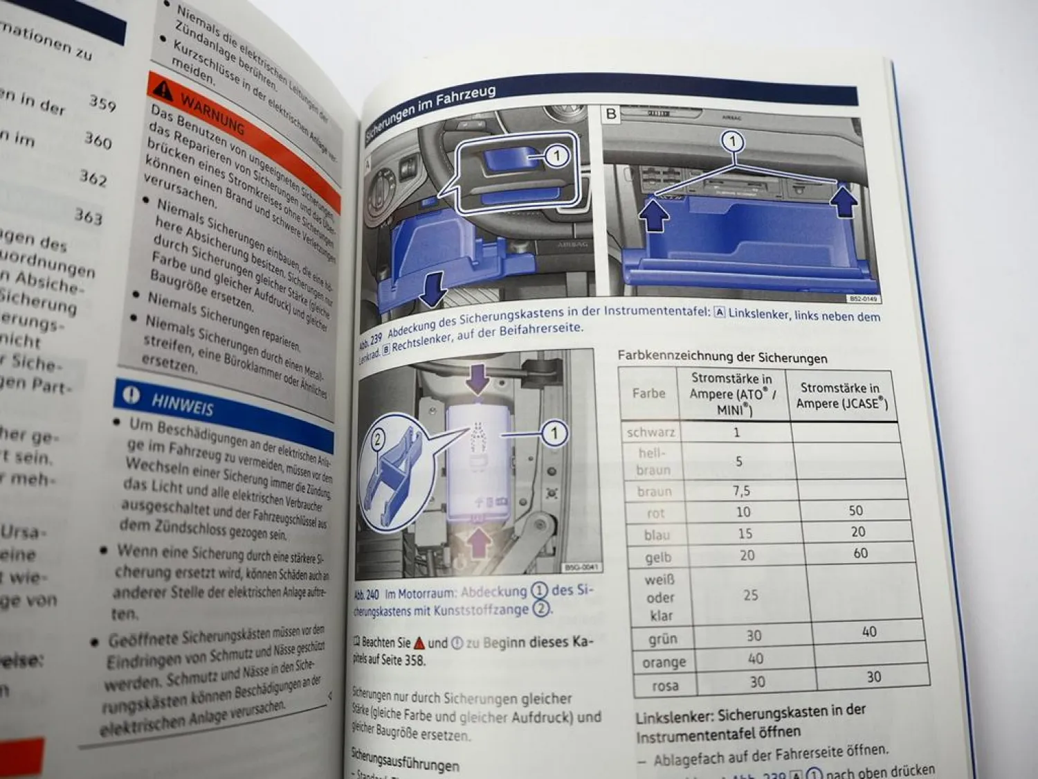 VW Golf Sportsvan SV Typ AUV Betriebsanleitung 11/2015 Bedienung Bordbuch