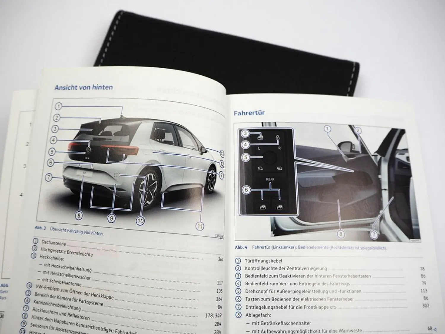 VW ID.3 E11 Betriebsanleitung Bedienungsanleitung 7/2020 Bordmappe Deutsch