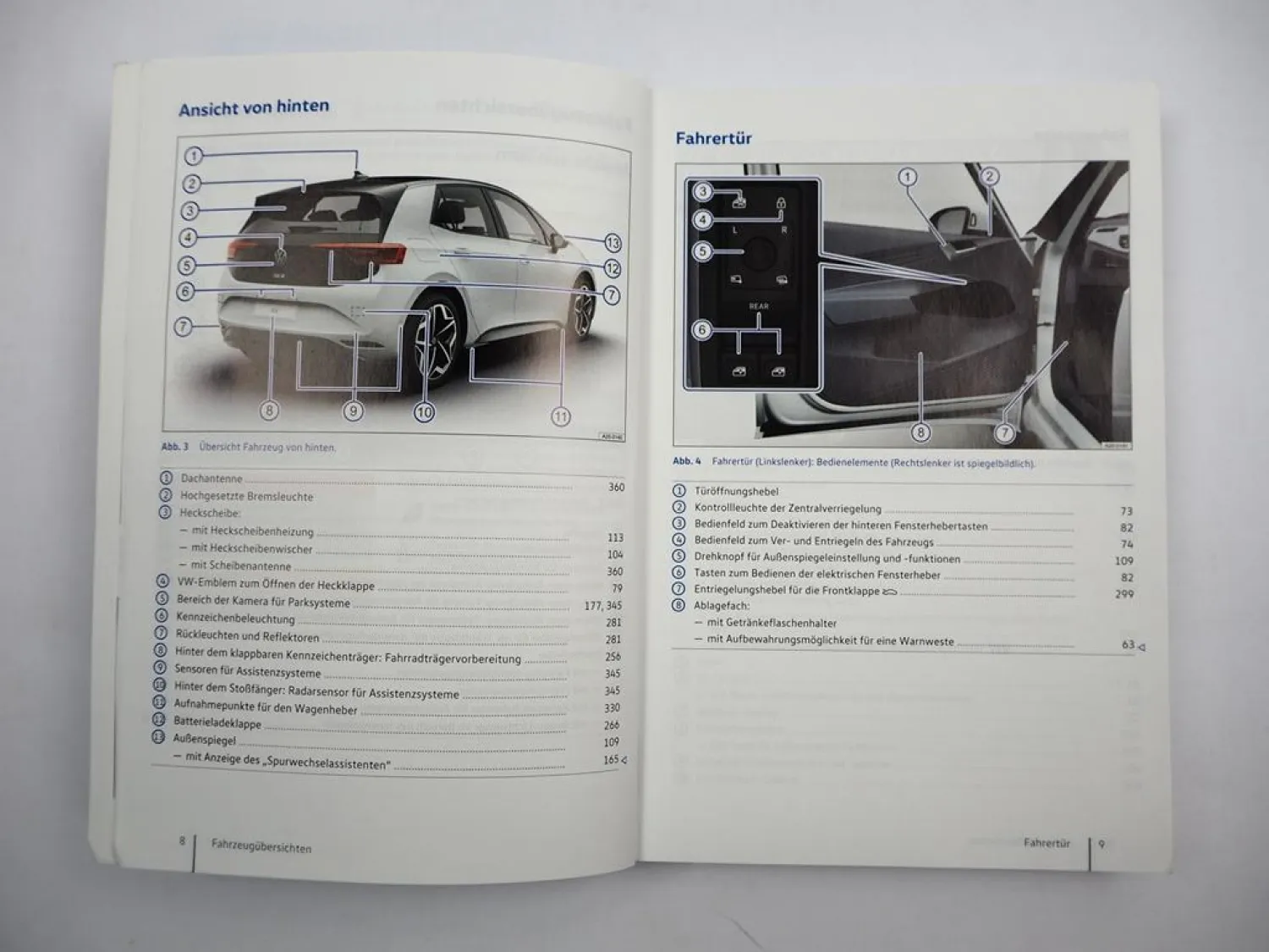 VW ID.3 E11 Betriebsanleitung Bedienungsanleitung Bordbuch 11/2020