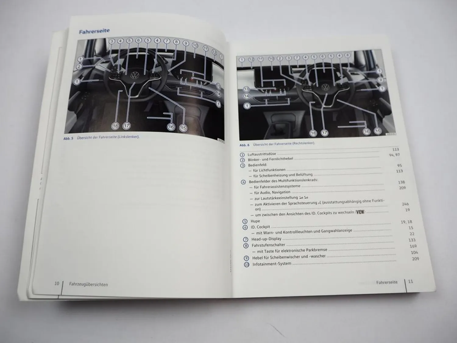 VW ID.3 E11 Betriebsanleitung Bedienungsanleitung Bordbuch 11/2020