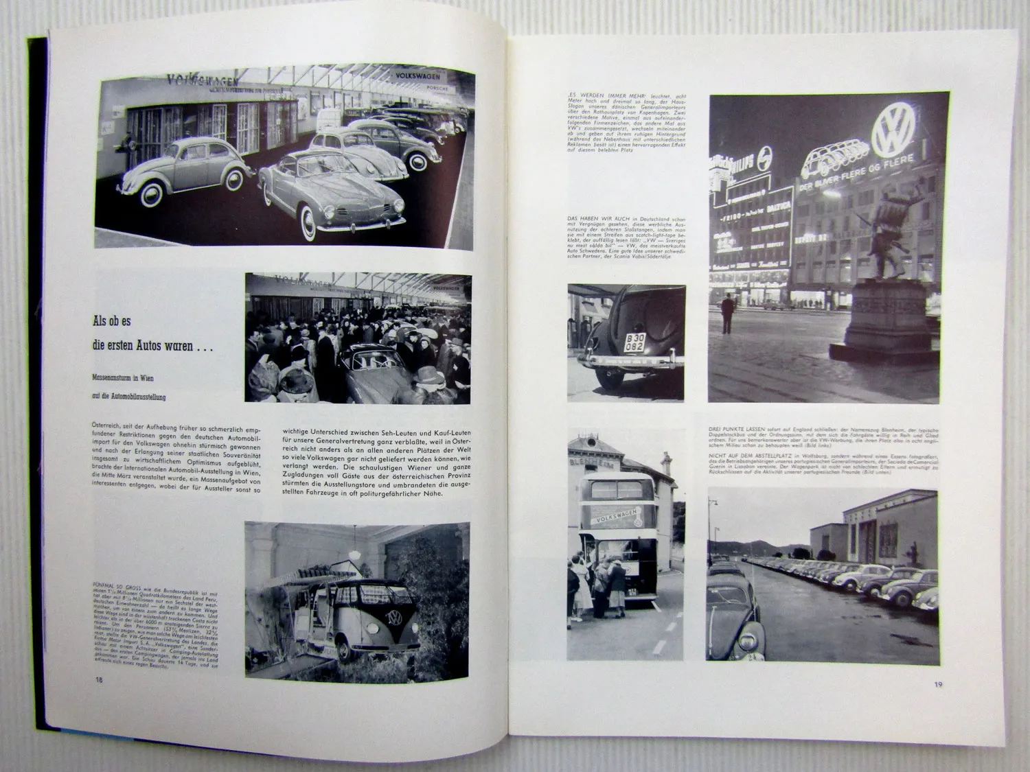 VW Informationen Nr. 27 / 1956 Werkszeitschrift Käfer Bus T1