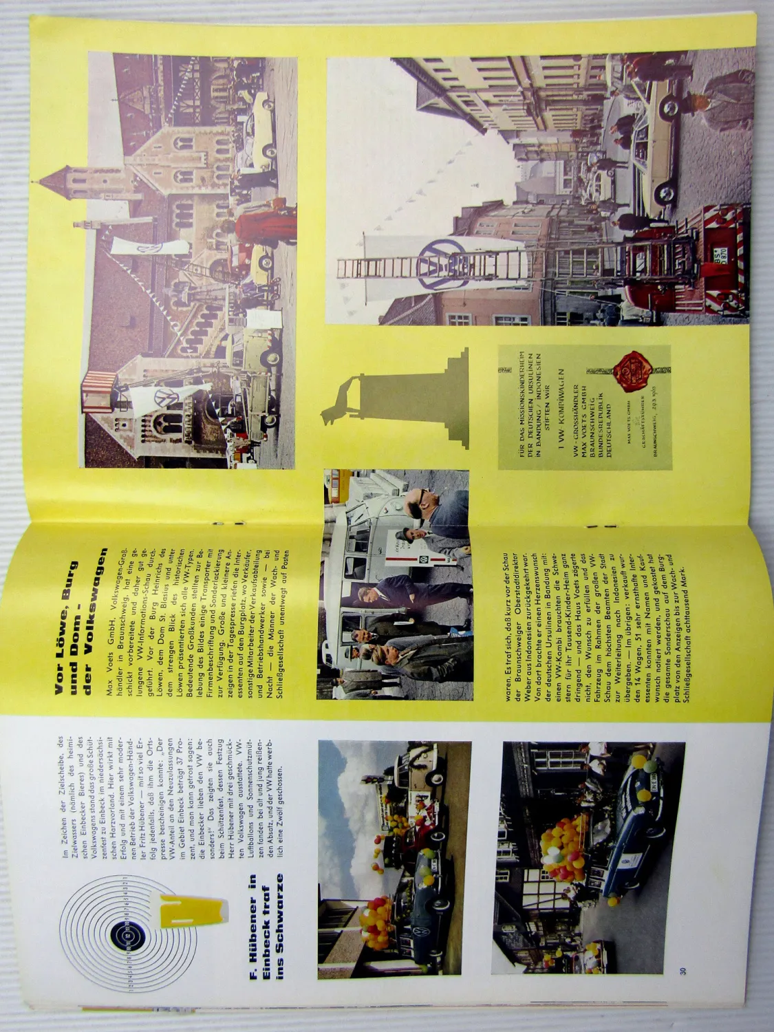 VW Informationen Nr. 84 / 1963 Werkszeitschrift Käfer Bus T1 Typ 3