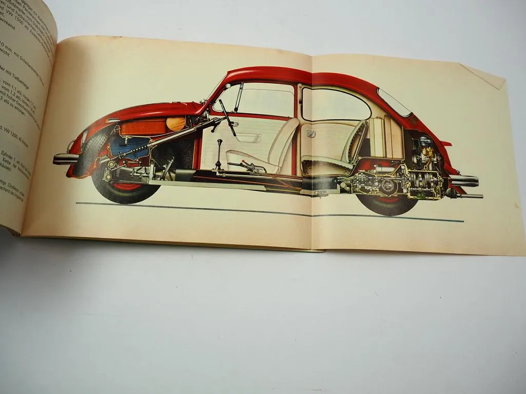 VW Käfer 1200 1300 1500 Limousine Cabriolet Betriebsanleitung 1967