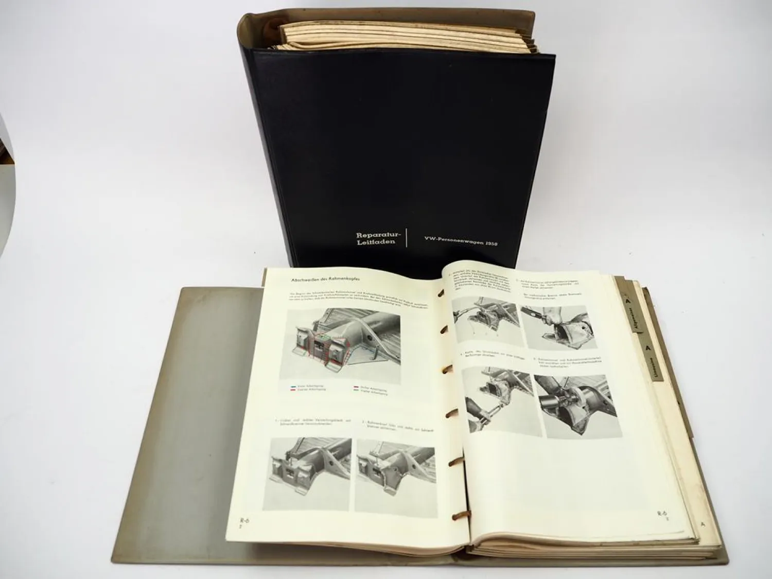 VW Käfer Typ 11 14 15 Karmann Ghia Werkstatthandbuch Reparaturleitfaden 1958/62