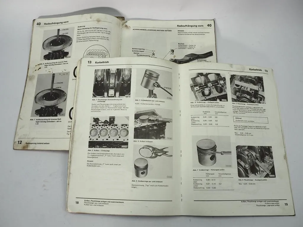 VW LT 1 ab 1975 LT40 LT45 LT50 Reparaturleitfaden Fahrwerk& 2.7 L Dieselmotor