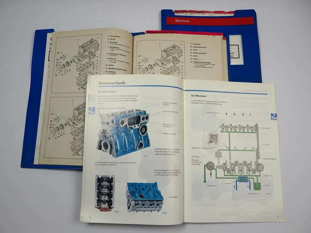 VW LT 28 35 2D 2,8 Diesel TDI Zylinderkopf Einspritzanlage AGK ATA Reparaturleitfaden