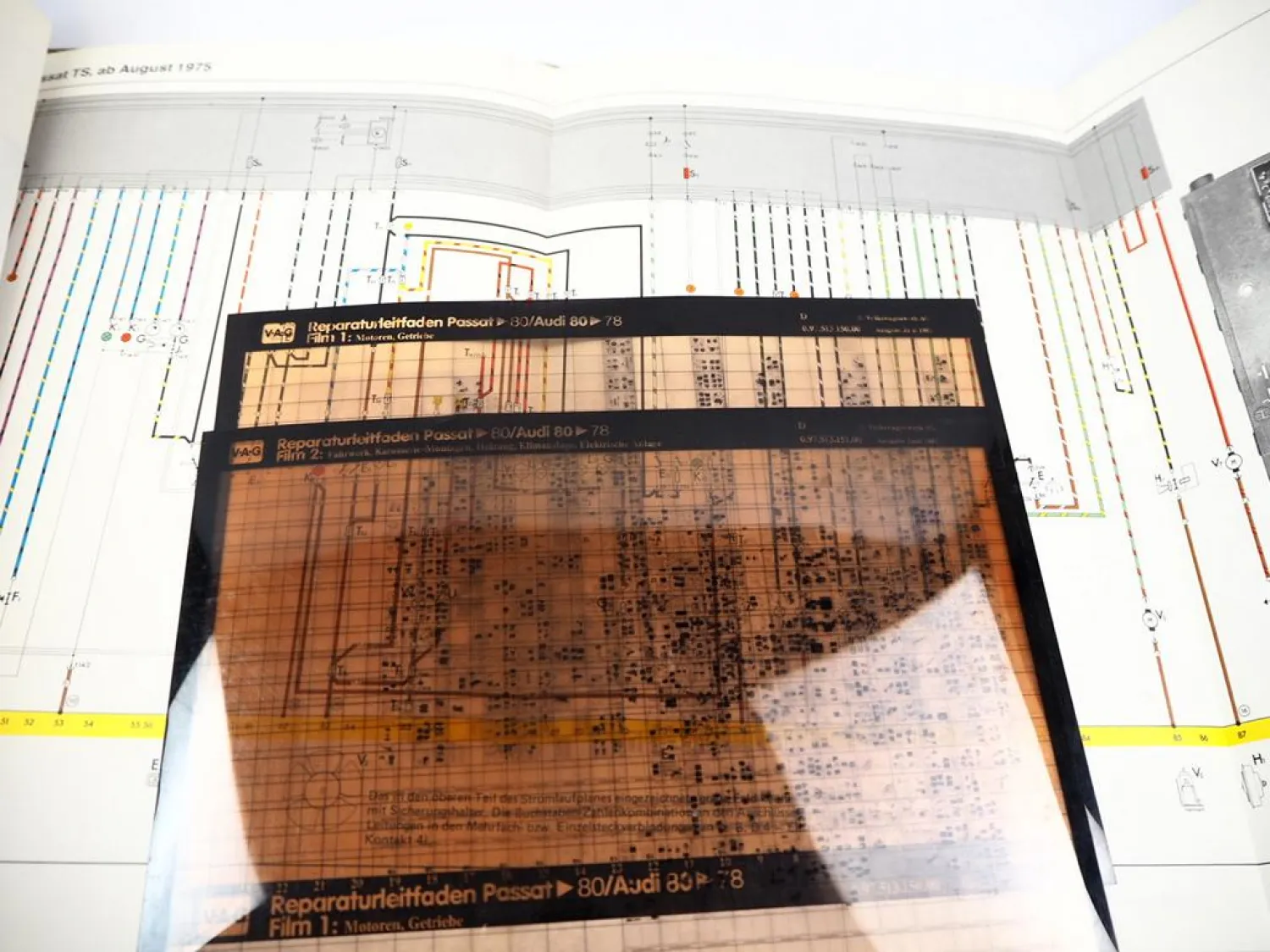 VW Passat B1 Audi 80 Typ 80 82 1973 - 1980 Stromlaufpläne + Reparaturleitfaden