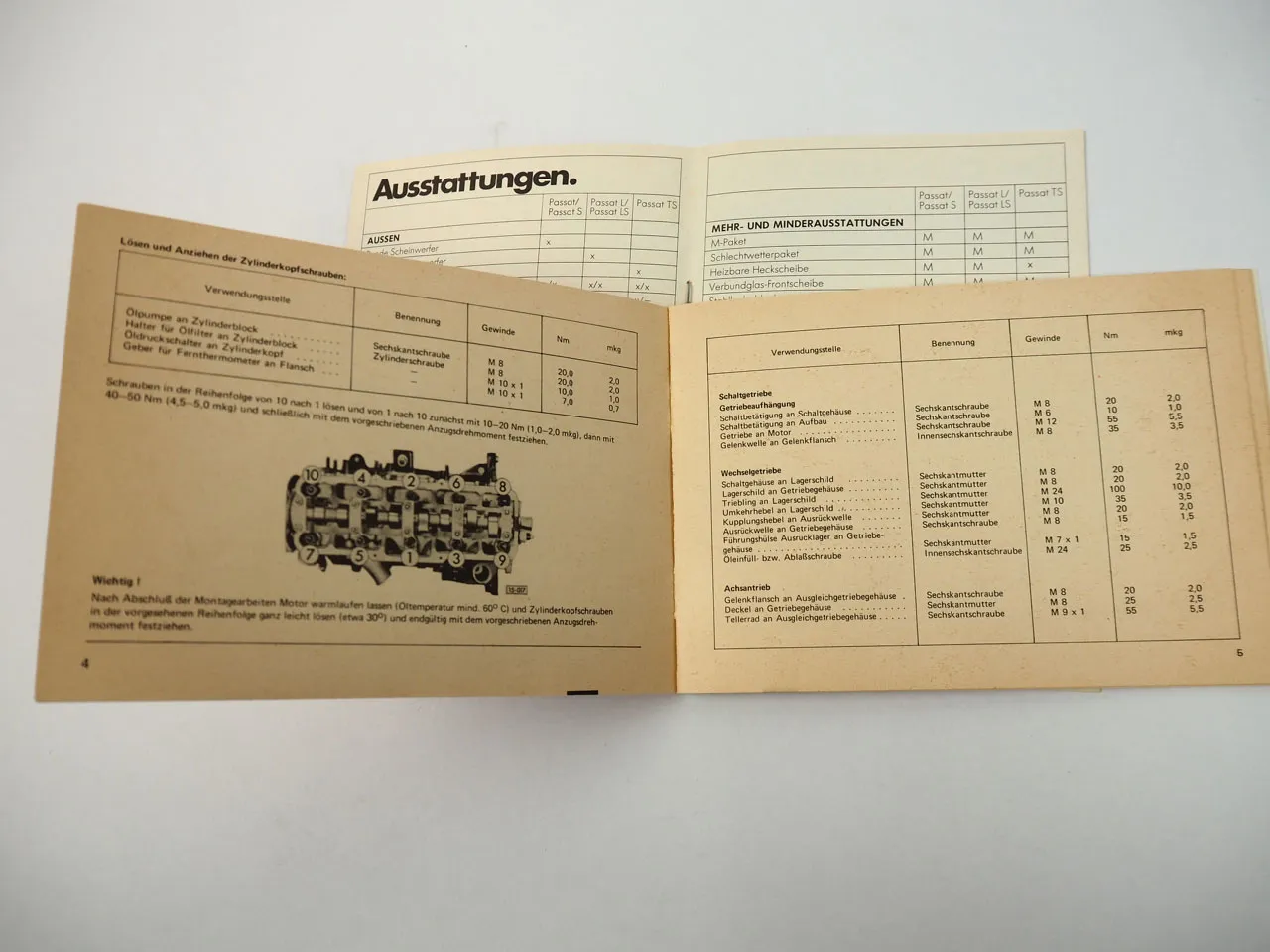 VW Passat B1 und seine Wettbewerber + Genau genommen 1974 Werkstatthandbuch