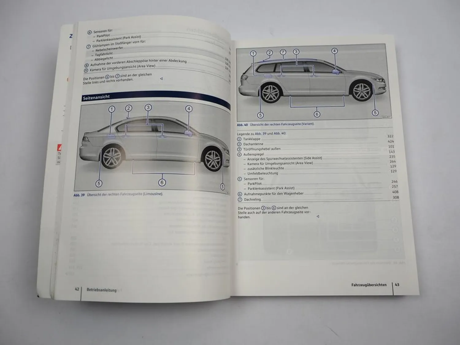 VW Passat B8 3G Variant Alltrack Betriebsanleitung 11/2016 Bedienung Bordbuch