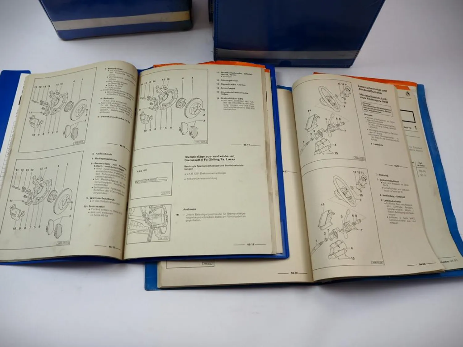 VW Polo 3 6N 6N2 Reparaturanleitung 1995 - 2000 Set Reparaturleitfaden 14 Hefte