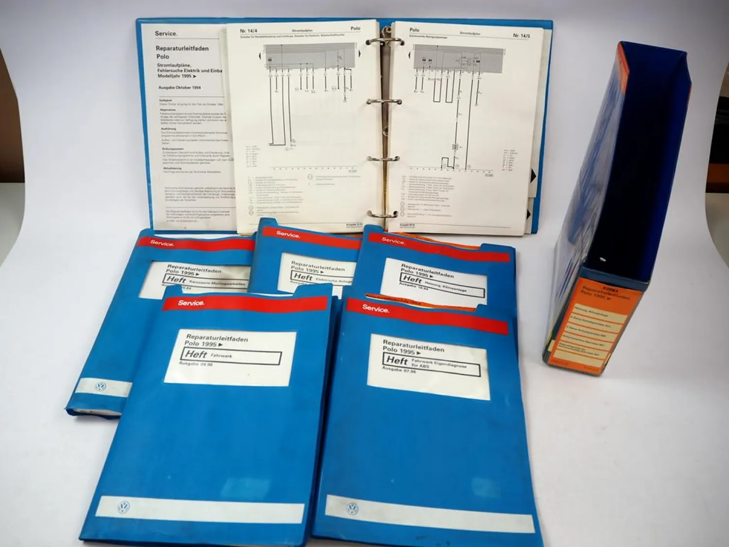 VW Polo 3 6N Reparaturanleitung 1995 - 1997 Reparaturleitfaden Schaltpläne