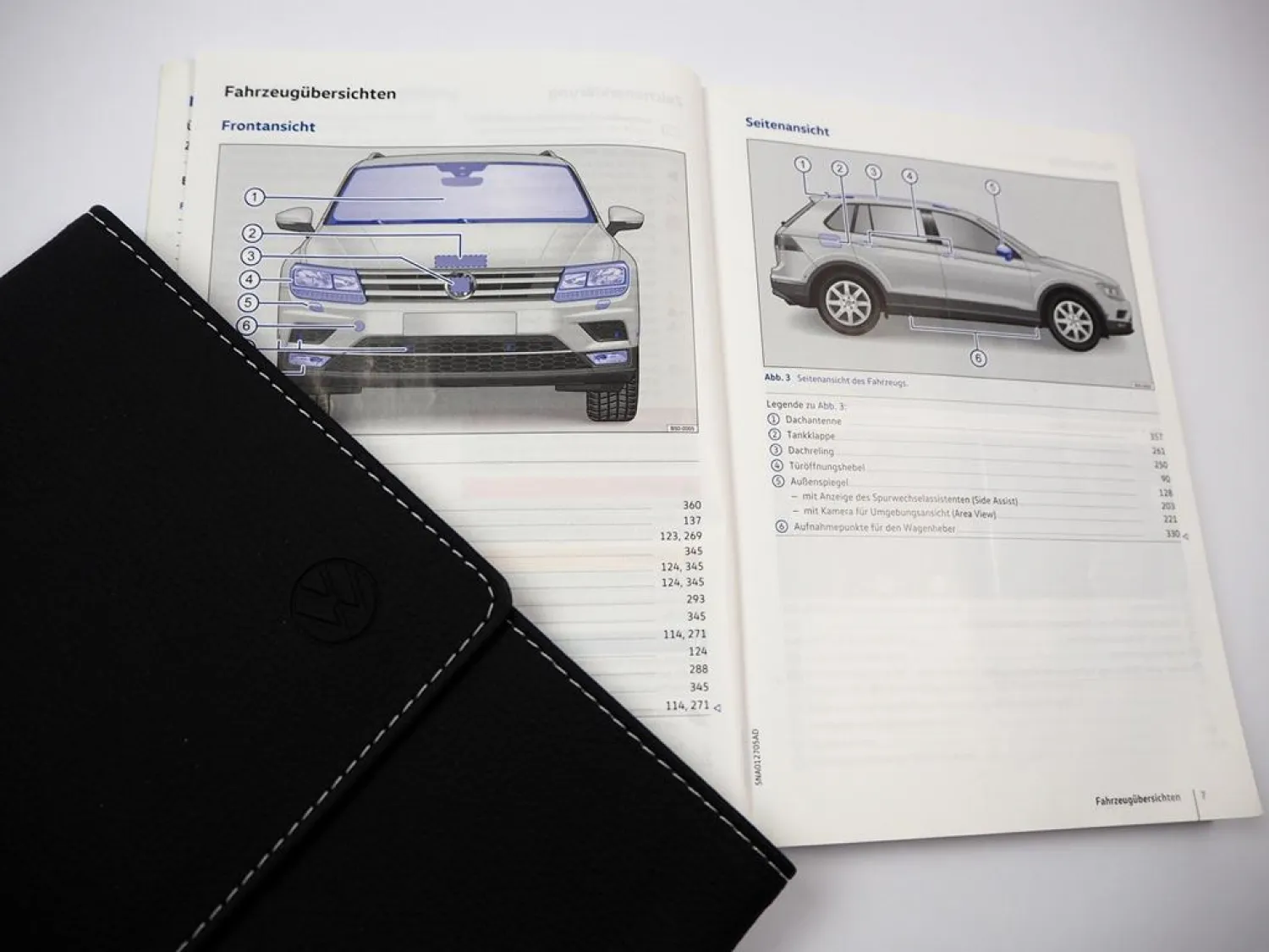 VW Tiguan II 5N Betriebsanleitung Bedienungsanleitung Bordmappe 5/2017 Deutsch