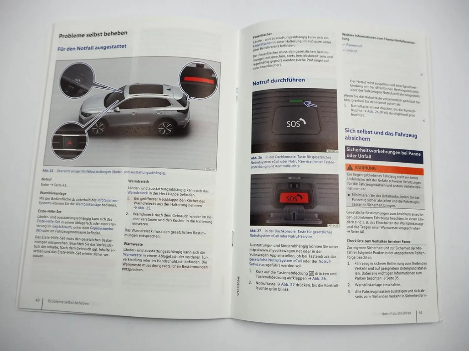 VW Tiguan readme Betriebsanleitung Bedienungsanleitung Bordbuch 7/2025