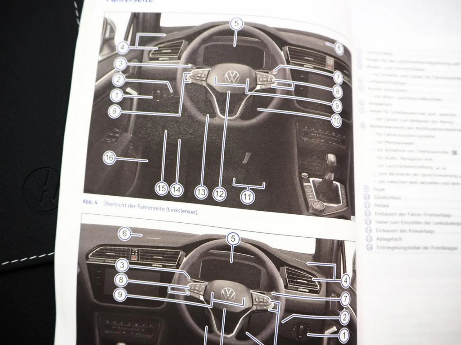 VW Tiguan / Tiguan R AD1 5N Betriebsanleitung 2022 Bedienungsanleitung Bordmappe