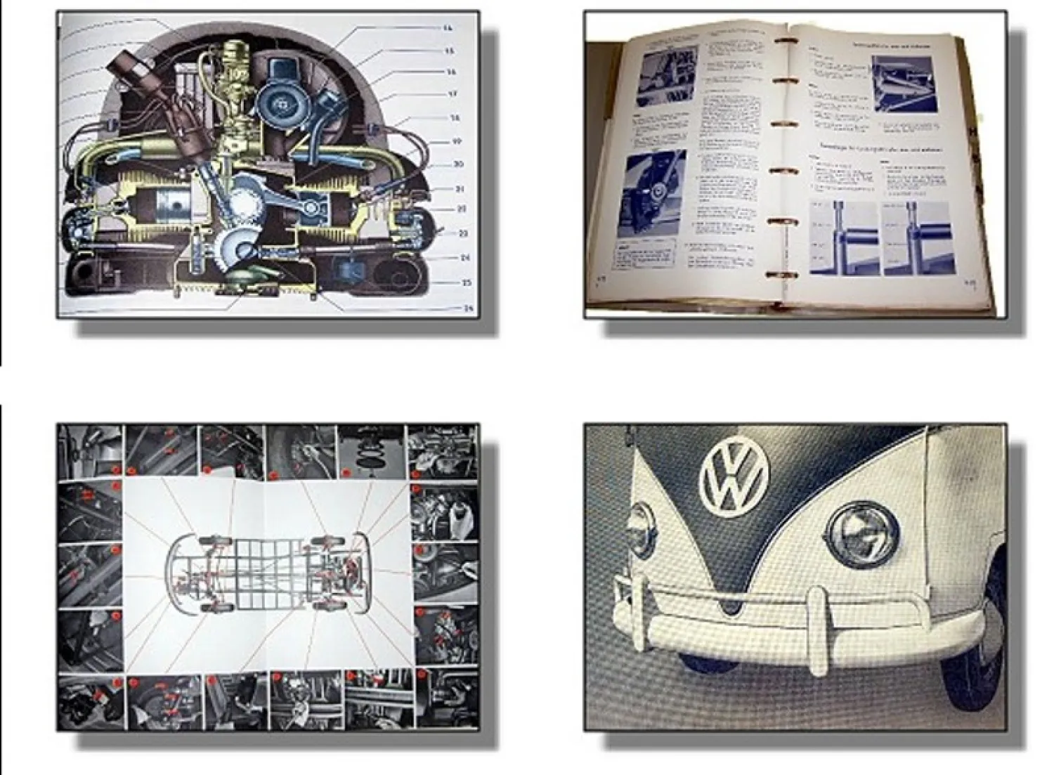 VW Transporter T1 Bus Typ 2 Werkstatthandbuch 1959 Reparaturleitfaden Stand 1962