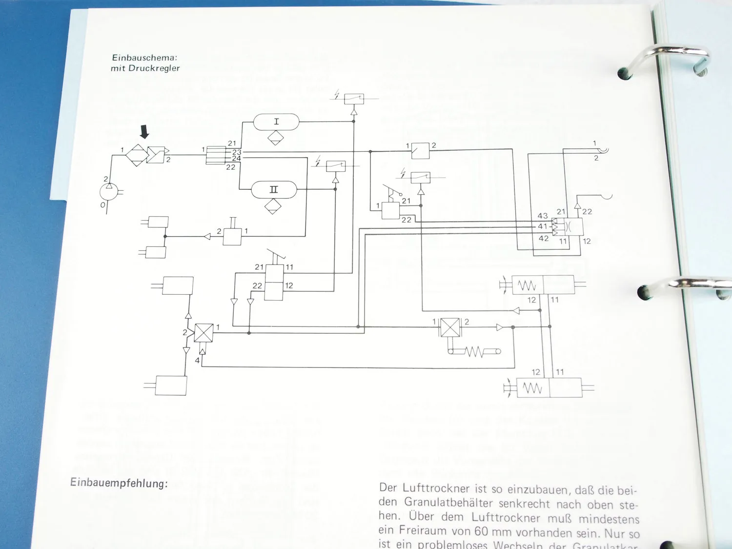 Wabco Aufbaulehrgang Handbuch Kraftomnibusse Druckluft Bremsen Bus 1982