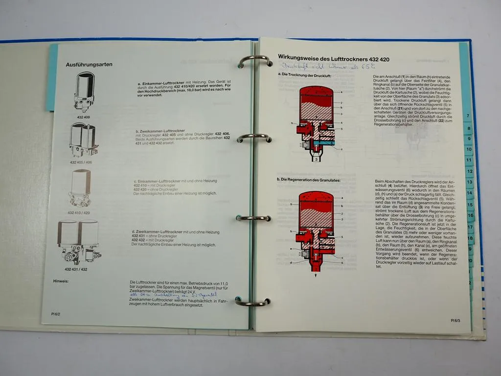 Wabco LKW Bremsanlage Schulung Werkstatthandbuch Service Training 1991