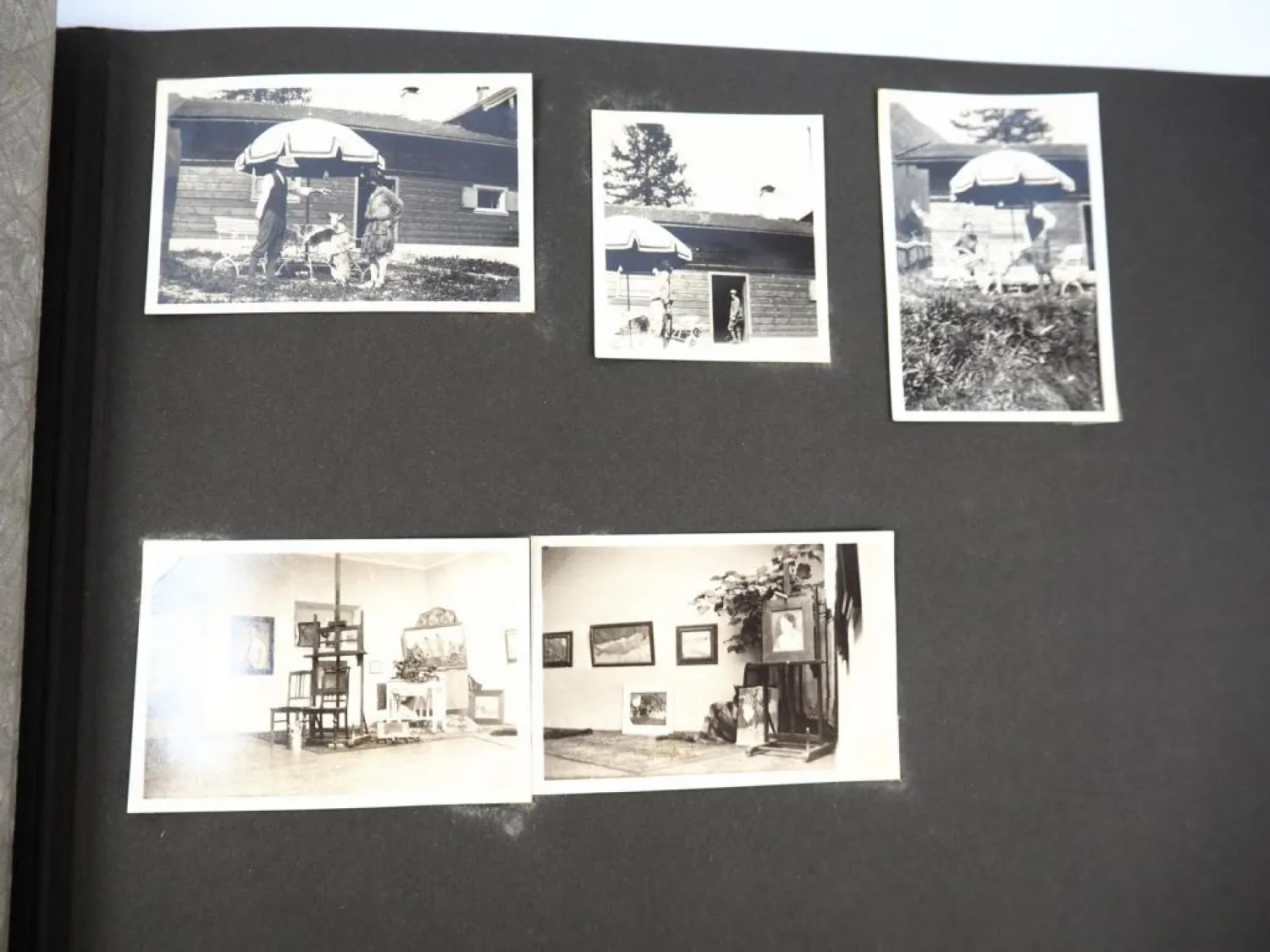 Walchensee bei Kochel Bayern Fotoalbum mit 6 AK und Reisebroschüren 1929