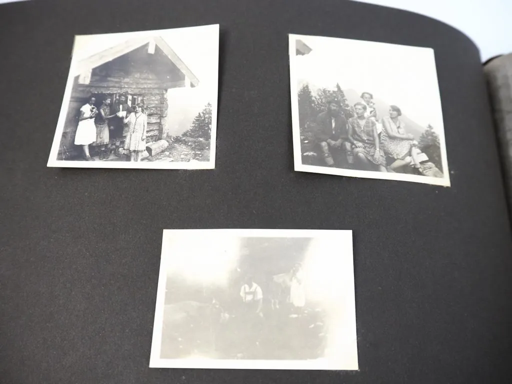 Walchensee bei Kochel Bayern Fotoalbum mit 6 AK und Reisebroschüren 1929