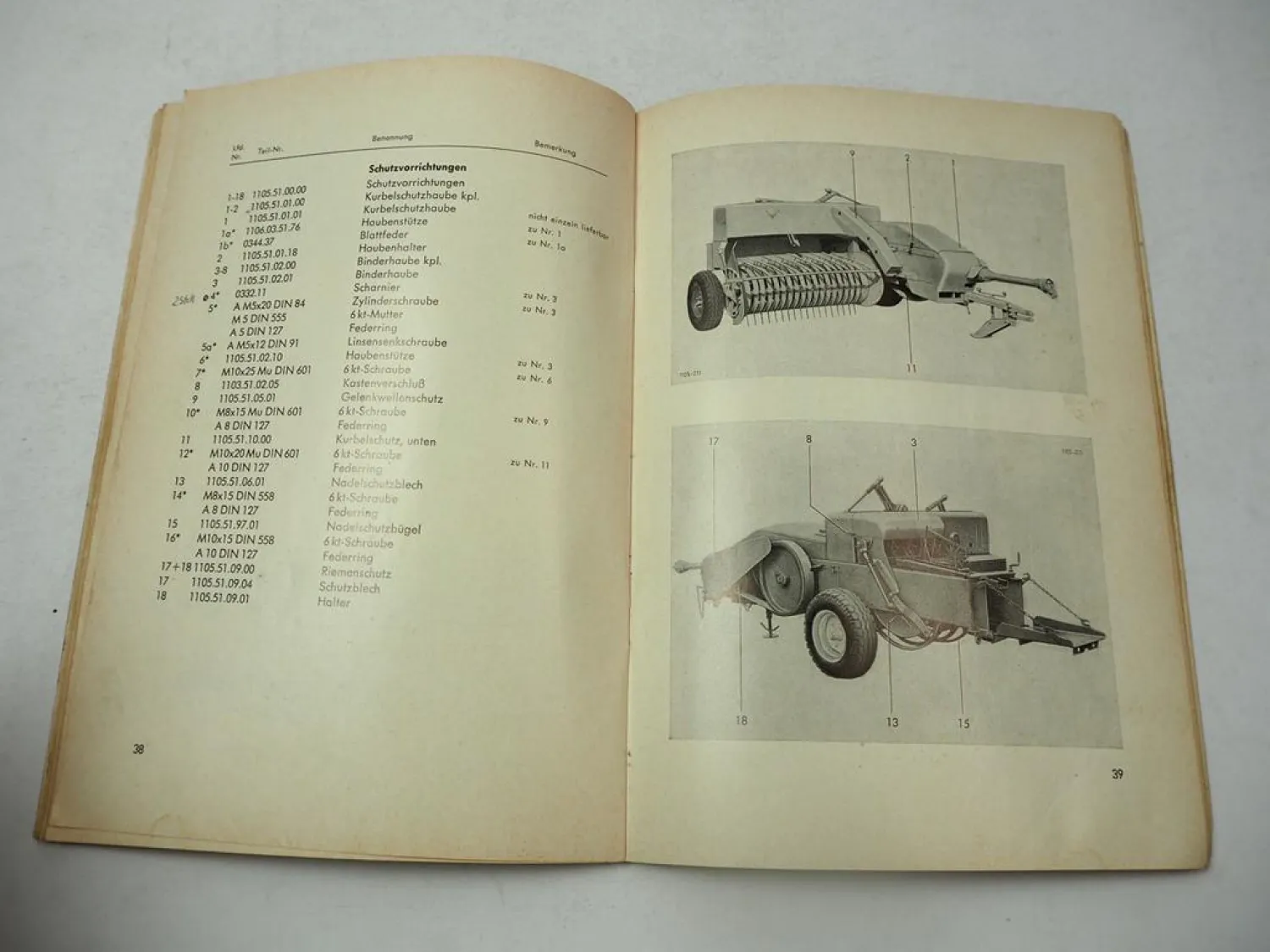 Welger AP51 AP51D Aufsammelpresse Ersatzteilliste Ersatzteilkatalog 1969