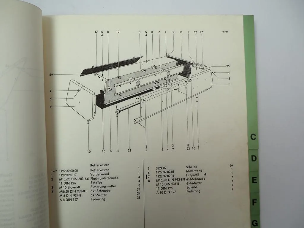 Welger AP52 Aufsammelpresse Ersatzteilliste Ersatzteilkatalog 1976 - 1979