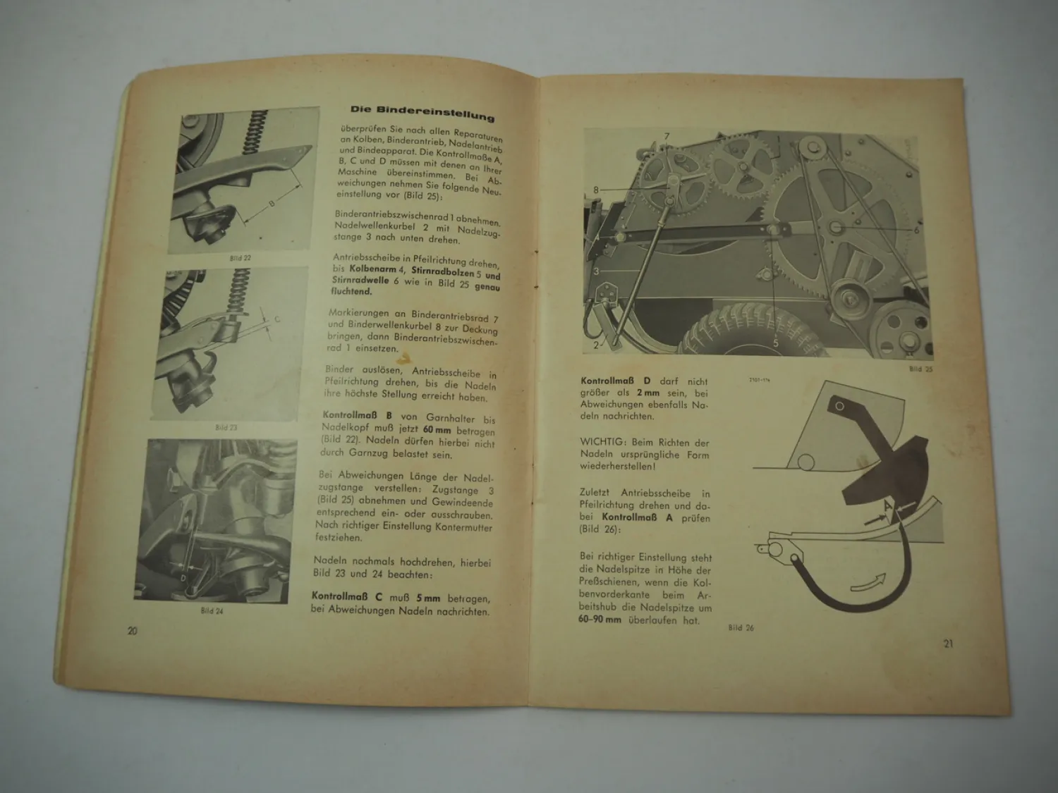 Welger WSA350 Aufsammelpresse Ersatzteilliste Bedienungsanleitung 1964