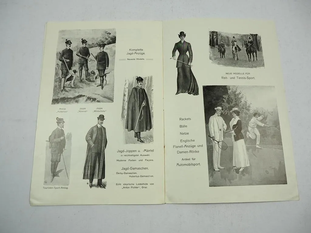 Wendt & Agte Berlin Herren Damen Mode Katalog 1906 mit 8 Seiten Kochstrasse 20